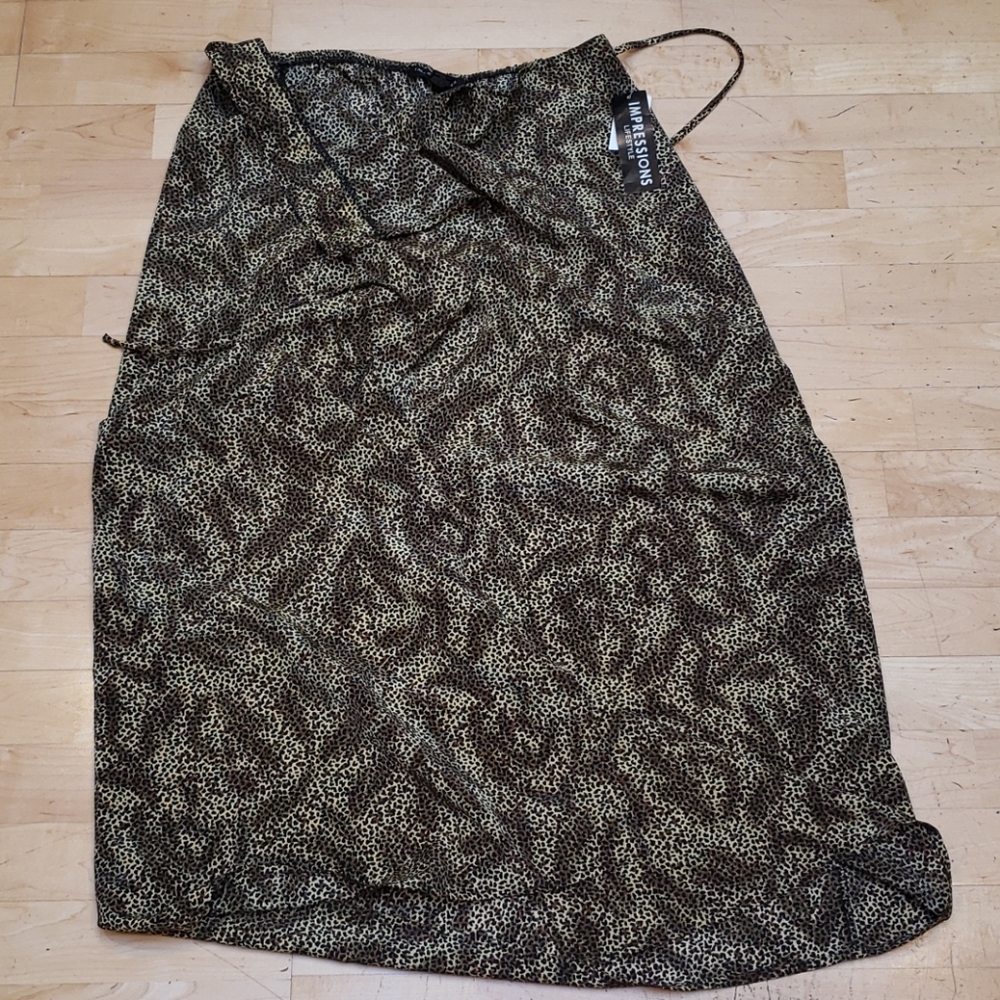 IMPRESSIONS LIFESTYLE wrap-around skirt - Picture 1 of 10